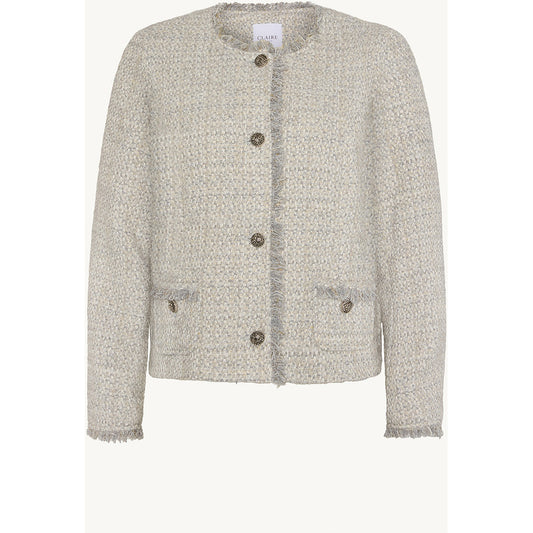 CLAIRE Blazer CWElliana Blazer 1218 Soft Grey Melange
