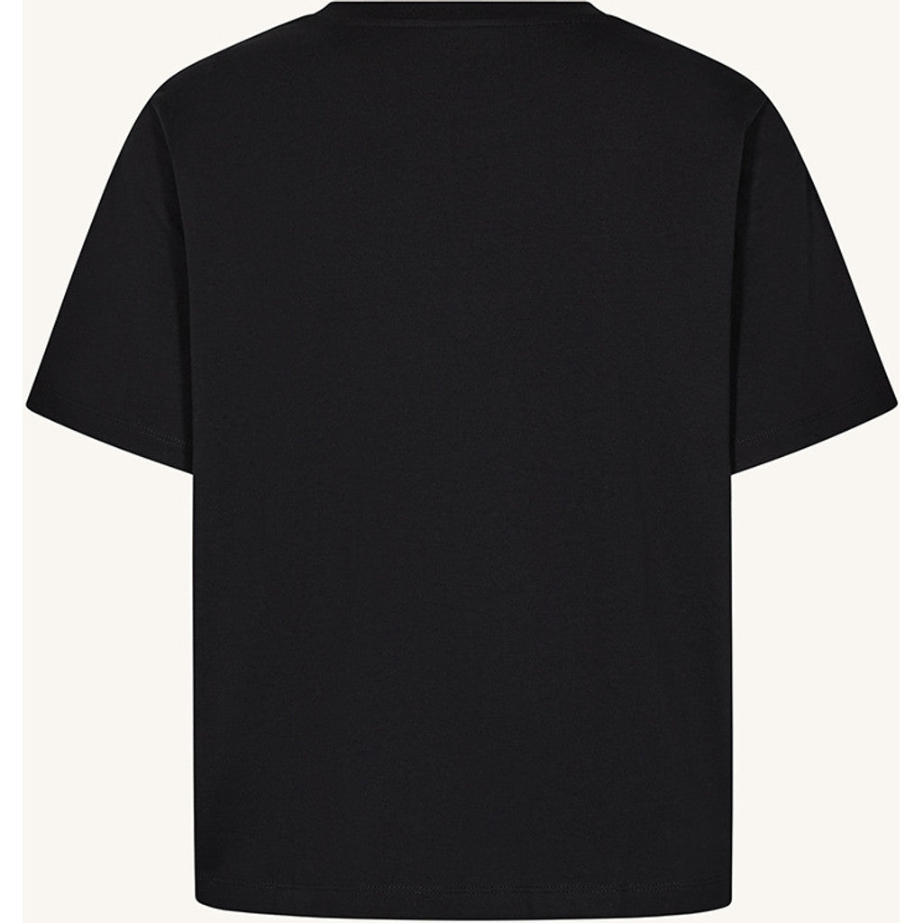 CLAIRE CWAdley Cropped T-Shirt T-shirt S/S 3244 Black