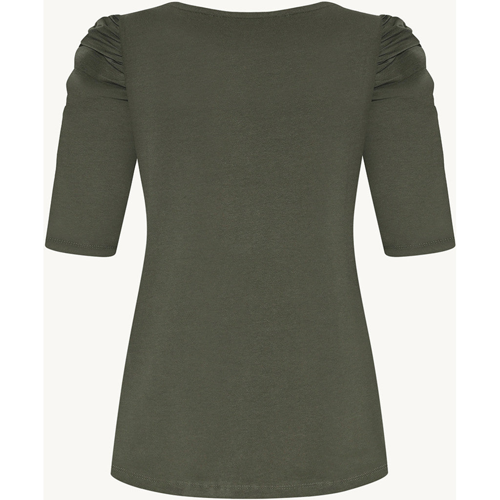 CLAIRE CWAdrienne draped T-Shirt T-shirt L/S 4480 Old Forest