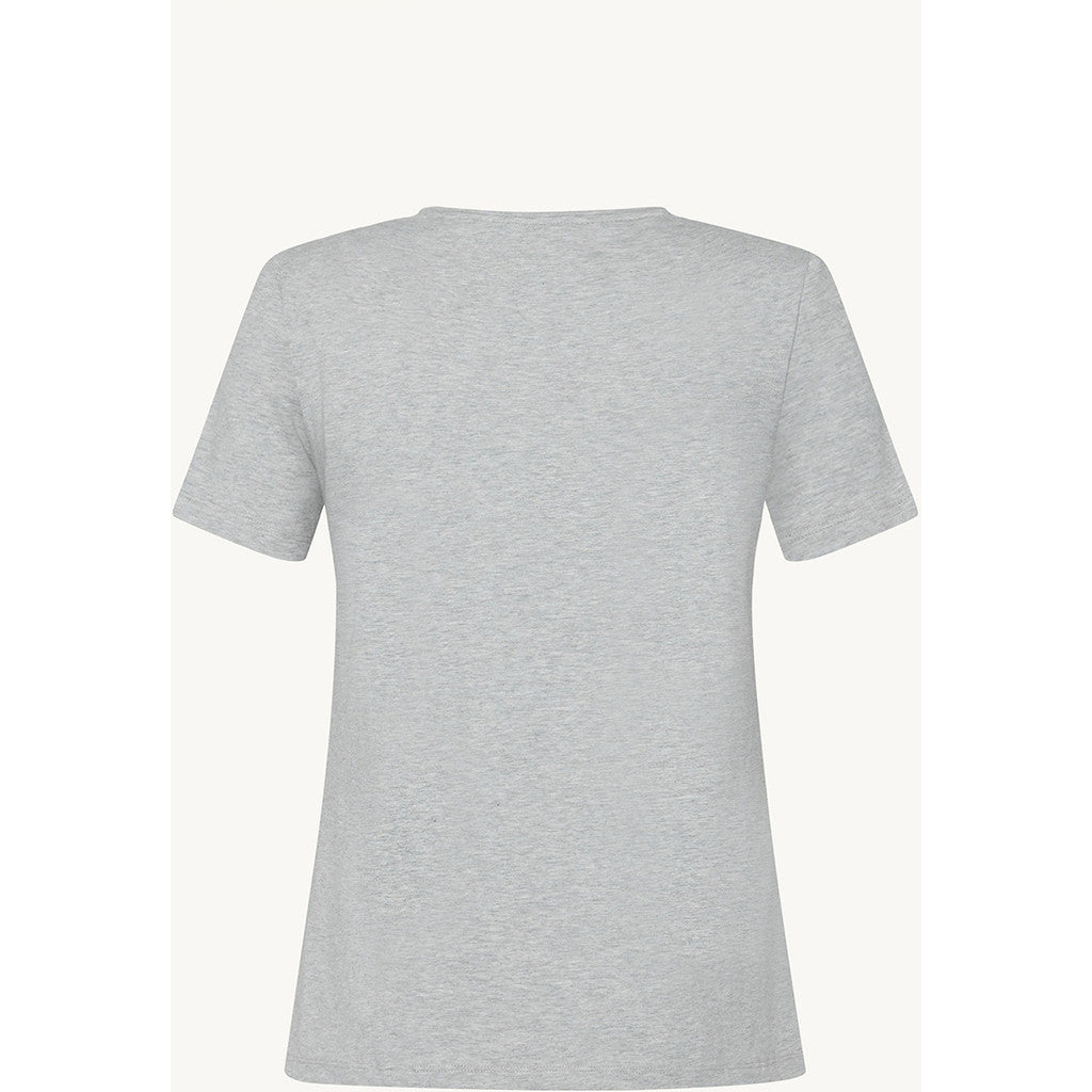 CLAIRE CWAida T-shirt S/S 1218 Soft Grey Melange