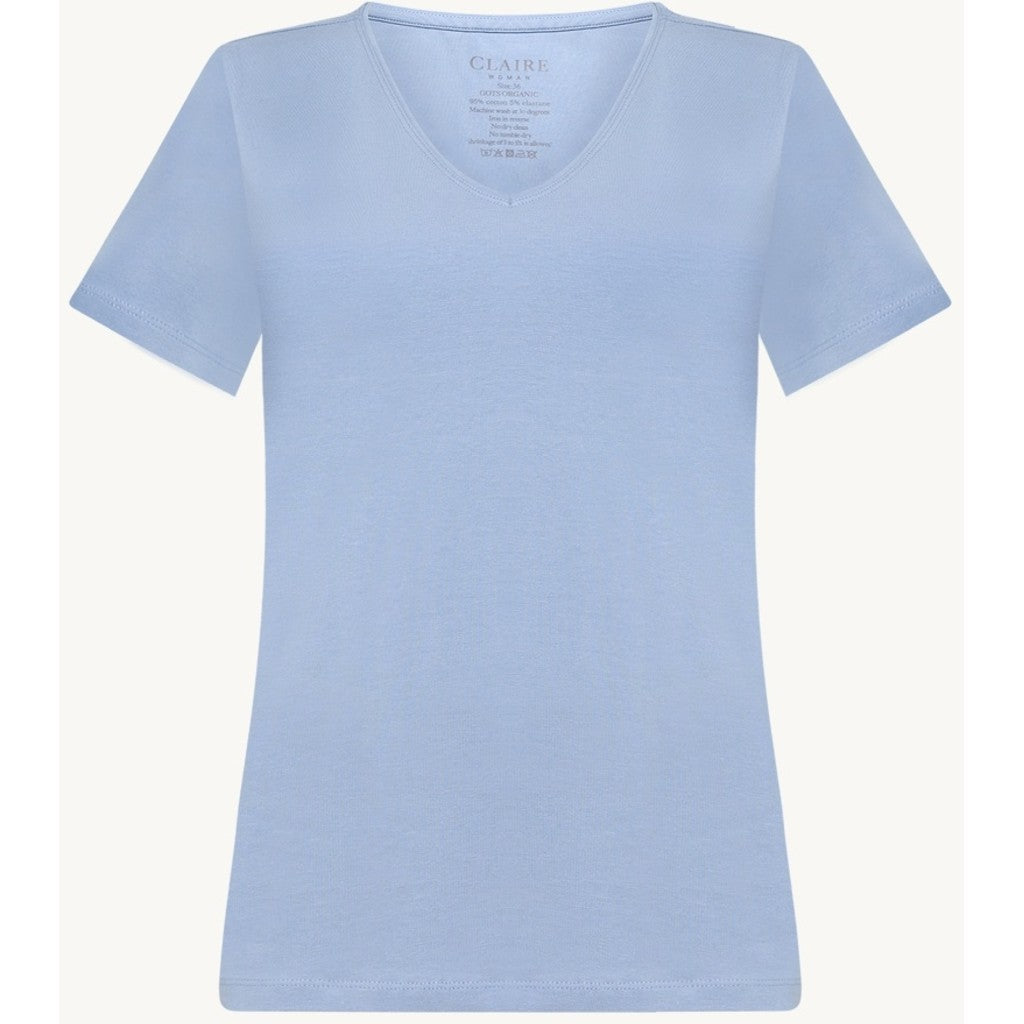 CLAIRE CWAida T-shirt S/S 3185 Serenity