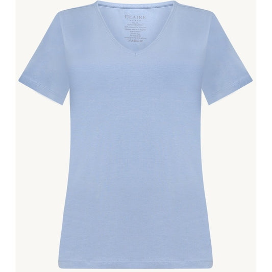 CLAIRE CWAida T-shirt S/S 3185 Serenity