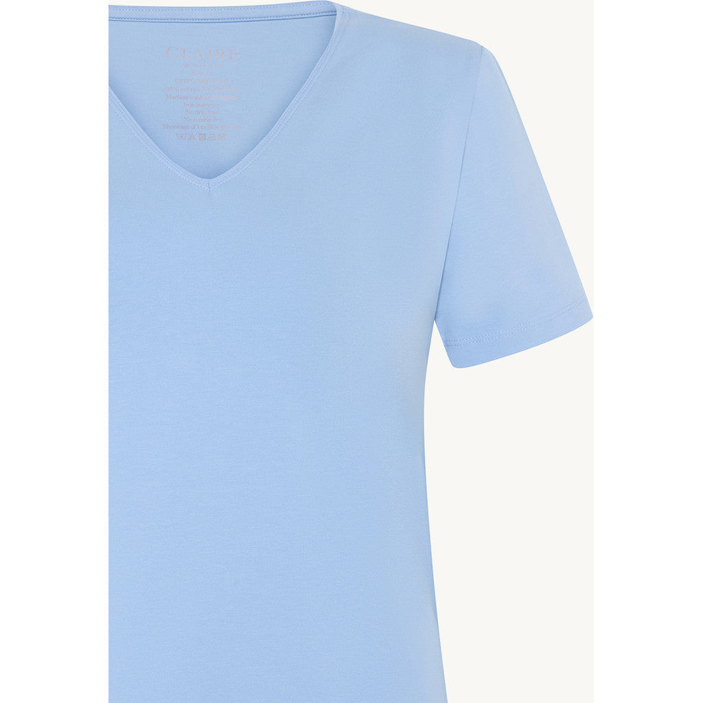 CLAIRE CWAida T-shirt S/S 3194 Vista Blue