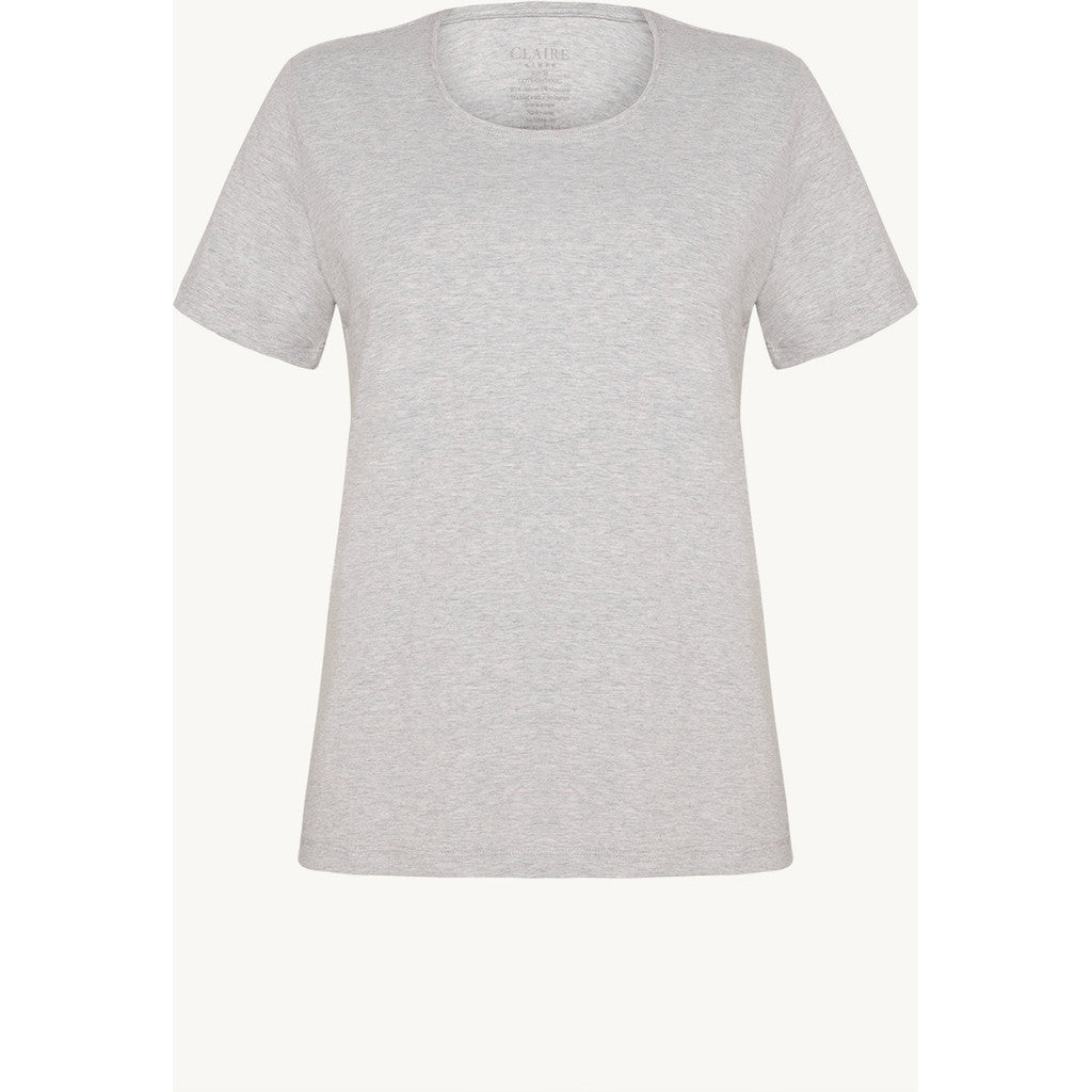 CLAIRE CWAlanis T-shirt S/S 1218 Soft Grey Melange