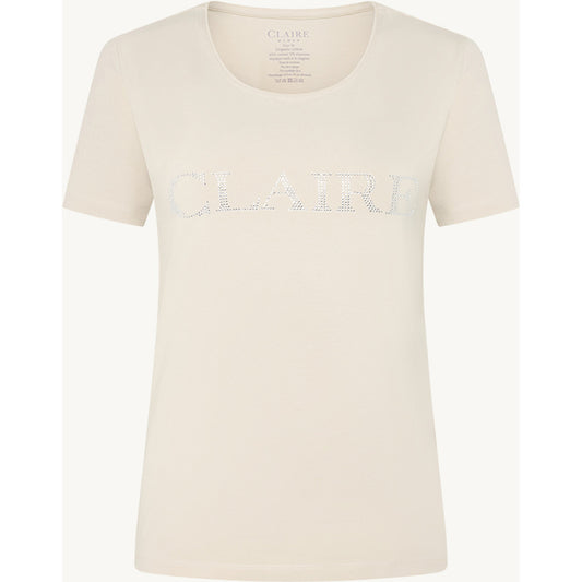 CLAIRE CWAlanis T-shirt S/S 3261 Sand Stone