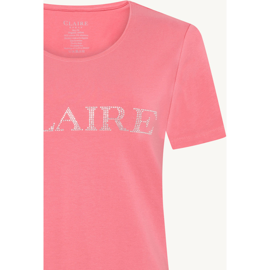 CLAIRE CWAlanis T-shirt S/S 4711 Coral Blush
