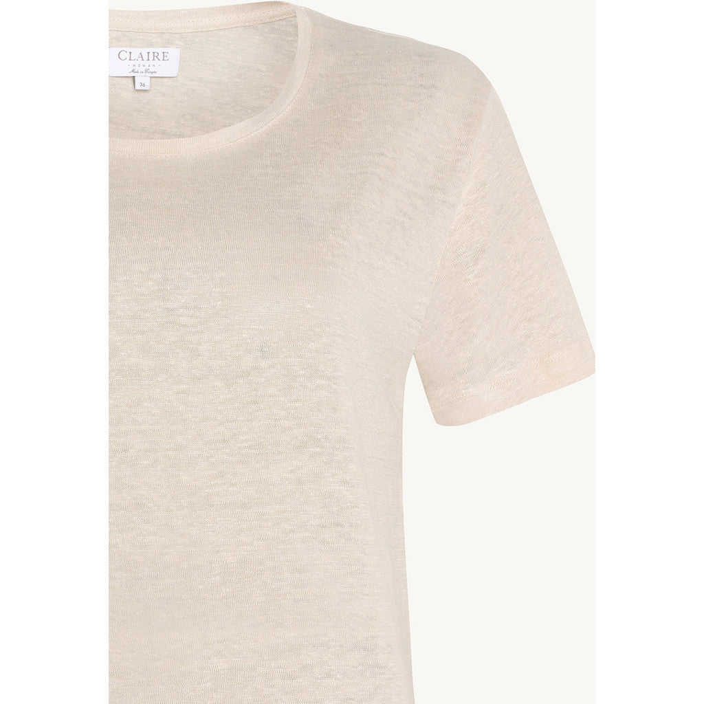 CLAIRE CWAlyssa T-shirt S/S 4501 French Oak