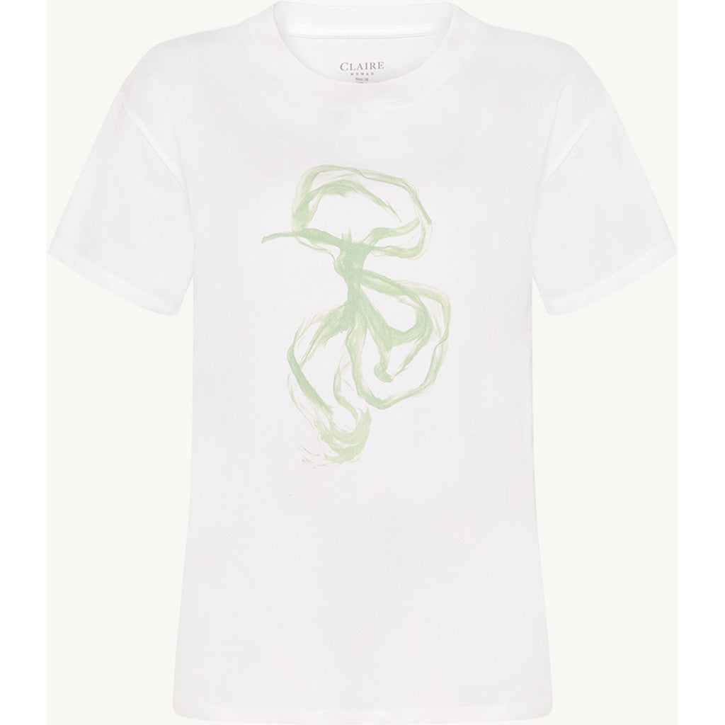CLAIRE CWAmani T-shirt L/S 4422 Pale Aqua