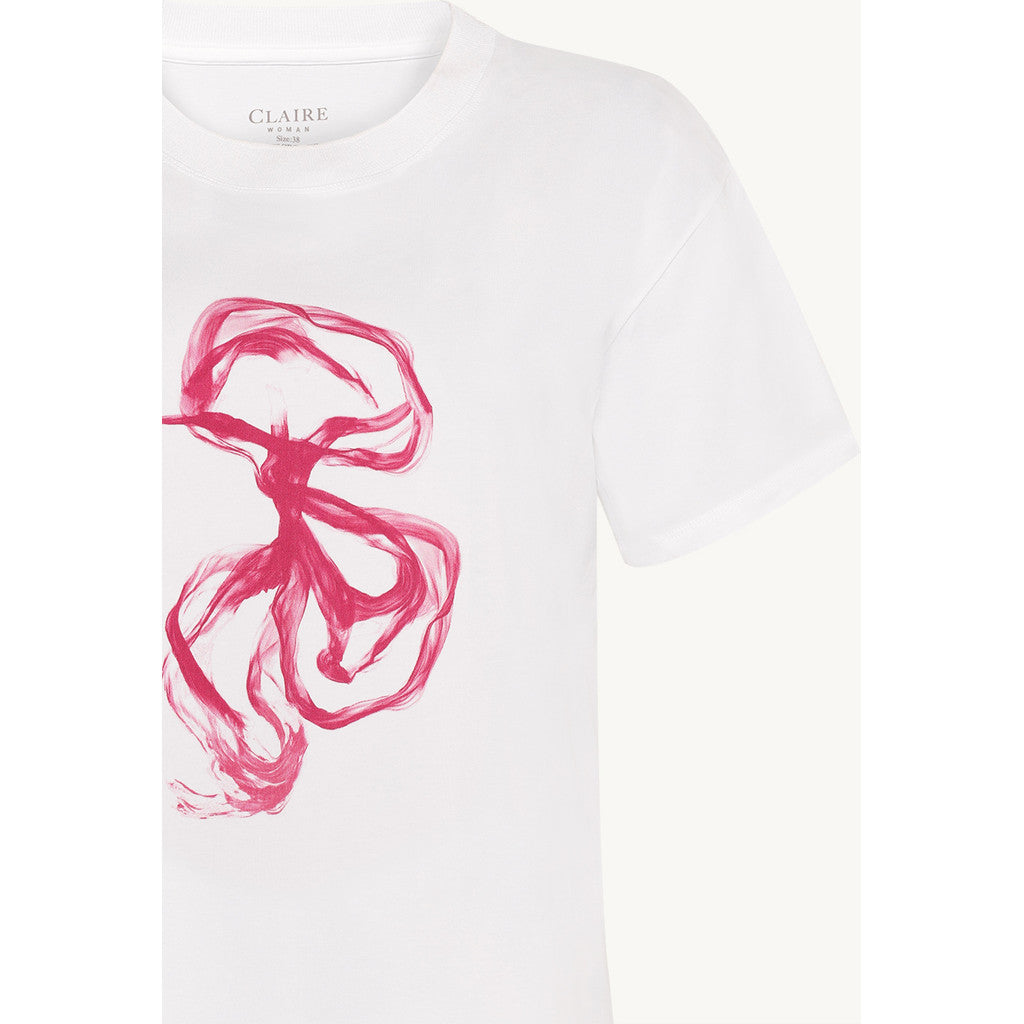 CLAIRE CWAmani T-shirt L/S 4711 Coral Blush