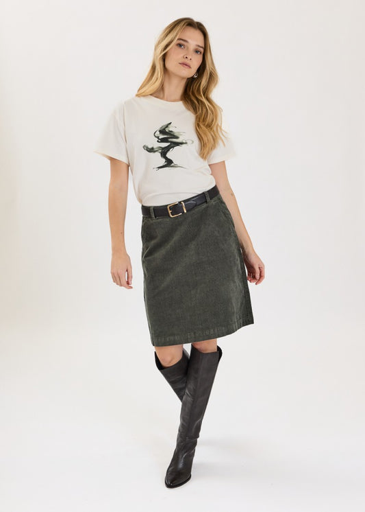 CLAIRE CWAmani T-shirt S/S 4438 Beetle