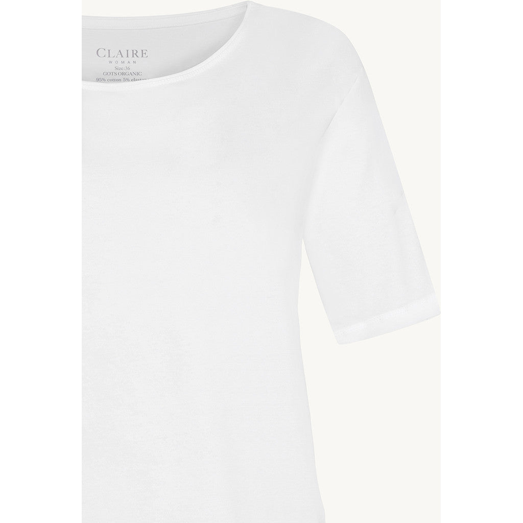 CLAIRE CWAmaryllis T-Shirt T-shirt L/S 3246 White