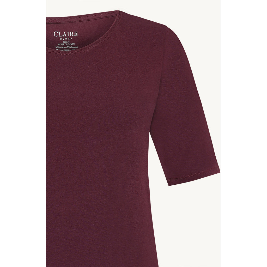 CLAIRE CWAmaryllis T-Shirt T-shirt L/S 4381 Fig