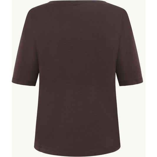 CLAIRE CWAmaryllis T-Shirt T-shirt L/S 4565 Chocolate