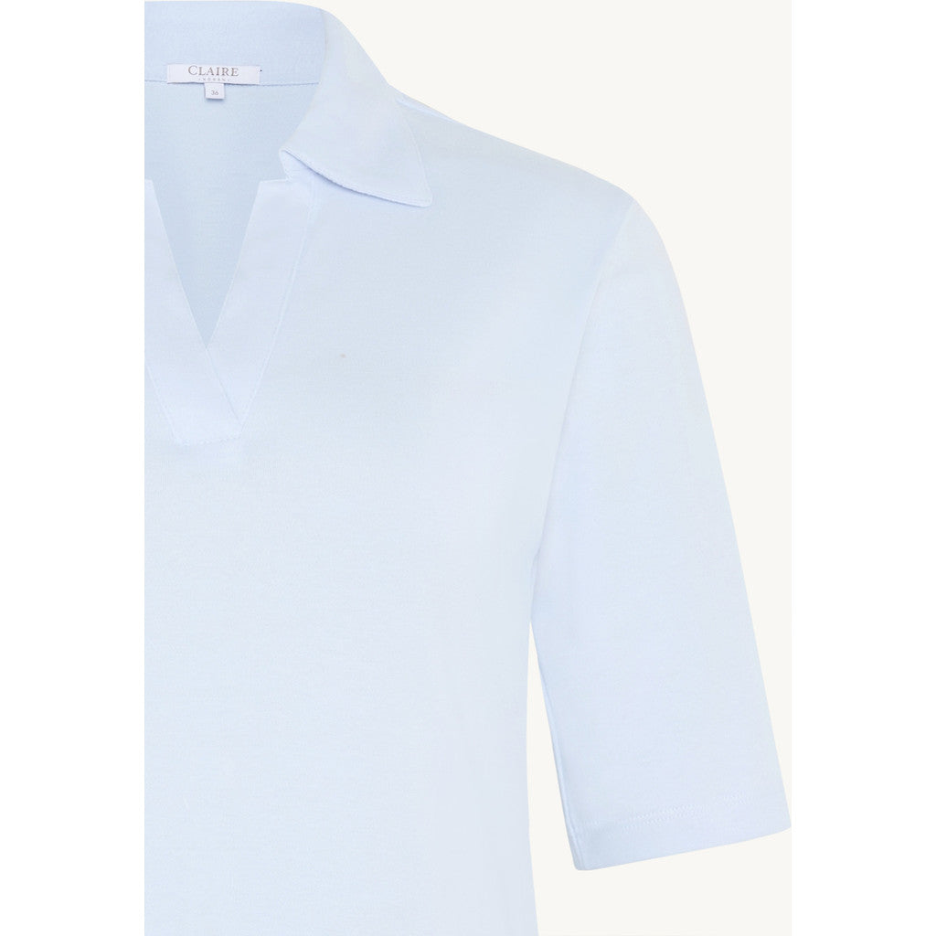 CLAIRE CWAmaya Polo T-shirt T-shirt S/S 3101 Angel Blue