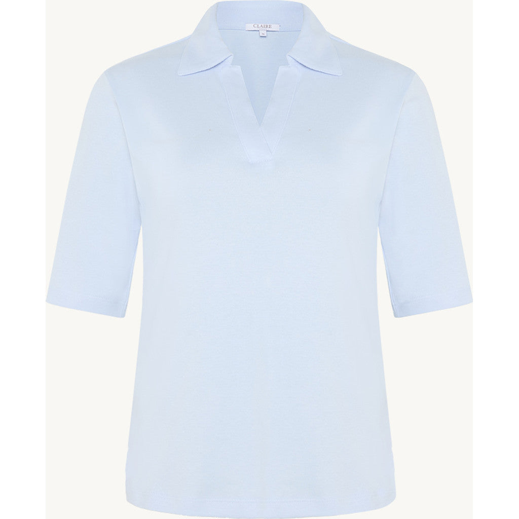 CLAIRE CWAmaya Polo T-shirt T-shirt S/S 3101 Angel Blue
