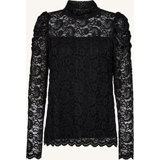 CLAIRE CWAmethyst T-shirt L/S 3244 Black