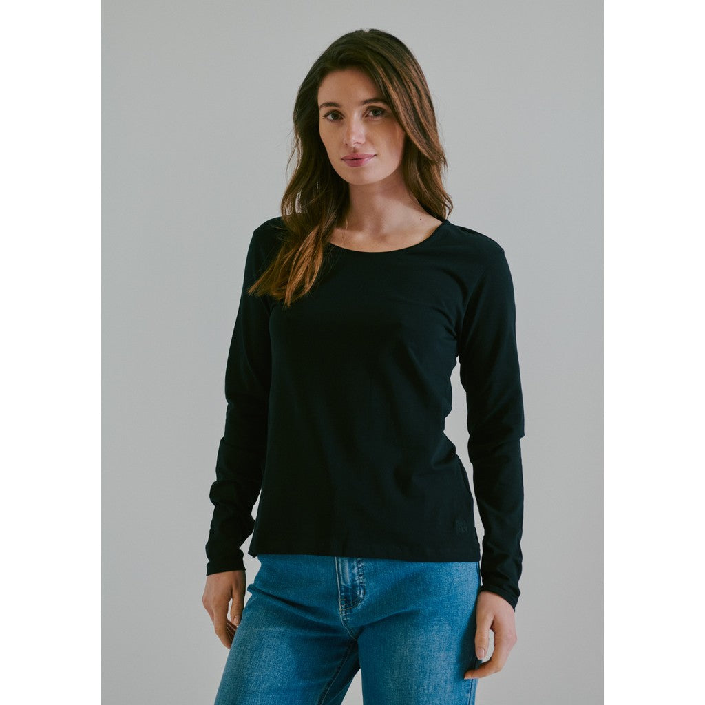 CLAIRE CWAmy T-shirt L/S 3244 Black