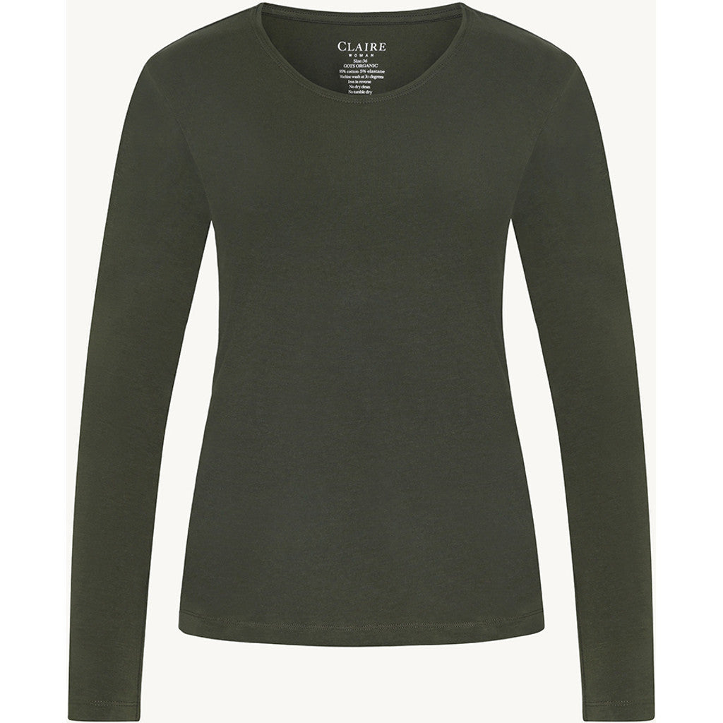 CLAIRE CWAmy T-shirt L/S 4480 Old Forest