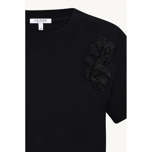 CLAIRE CWAndrea T-shirt S/S 3244 Black