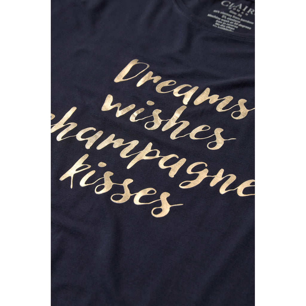CLAIRE CWAoife T-shirt S/S 3151 Dark Navy