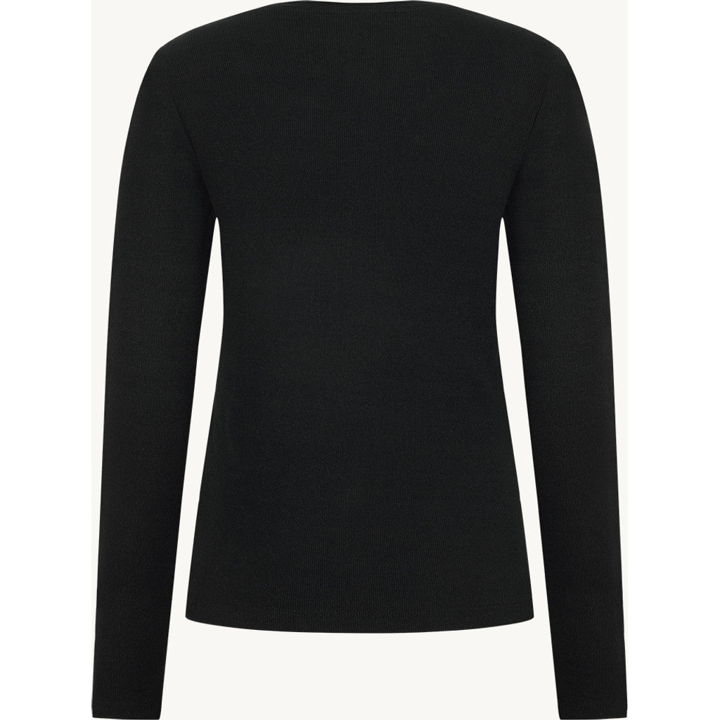 CLAIRE CWAshley T-shirt L/S 3244 Black