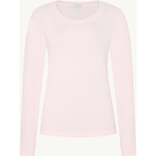 CLAIRE CWAshley T-shirt L/S 4306 Pink Touch
