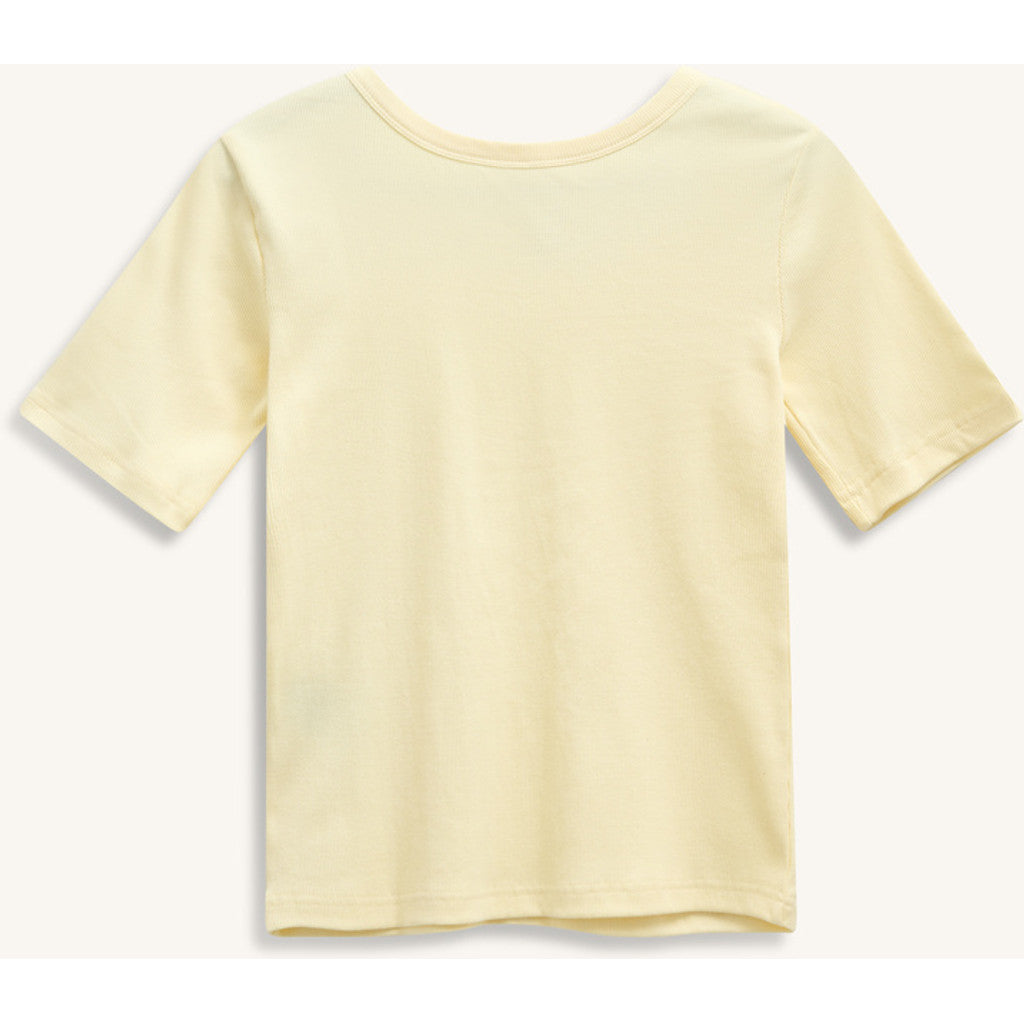 CLAIRE CWAstrid T-shirt S/S 4626 Pale Yellow