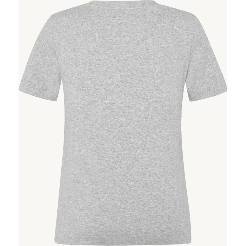 CLAIRE CWAurora T-shirt S/S 1218 Soft Grey Melange