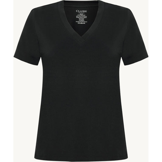 CLAIRE CWAurora T-shirt S/S 3244 Black