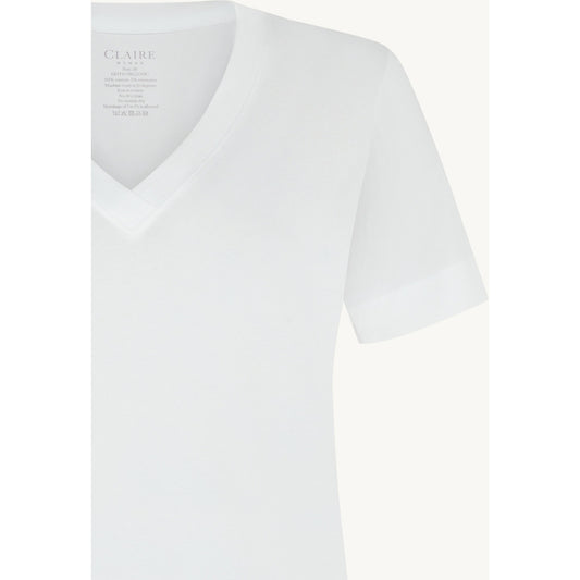CLAIRE CWAurora T-shirt S/S 3246 White