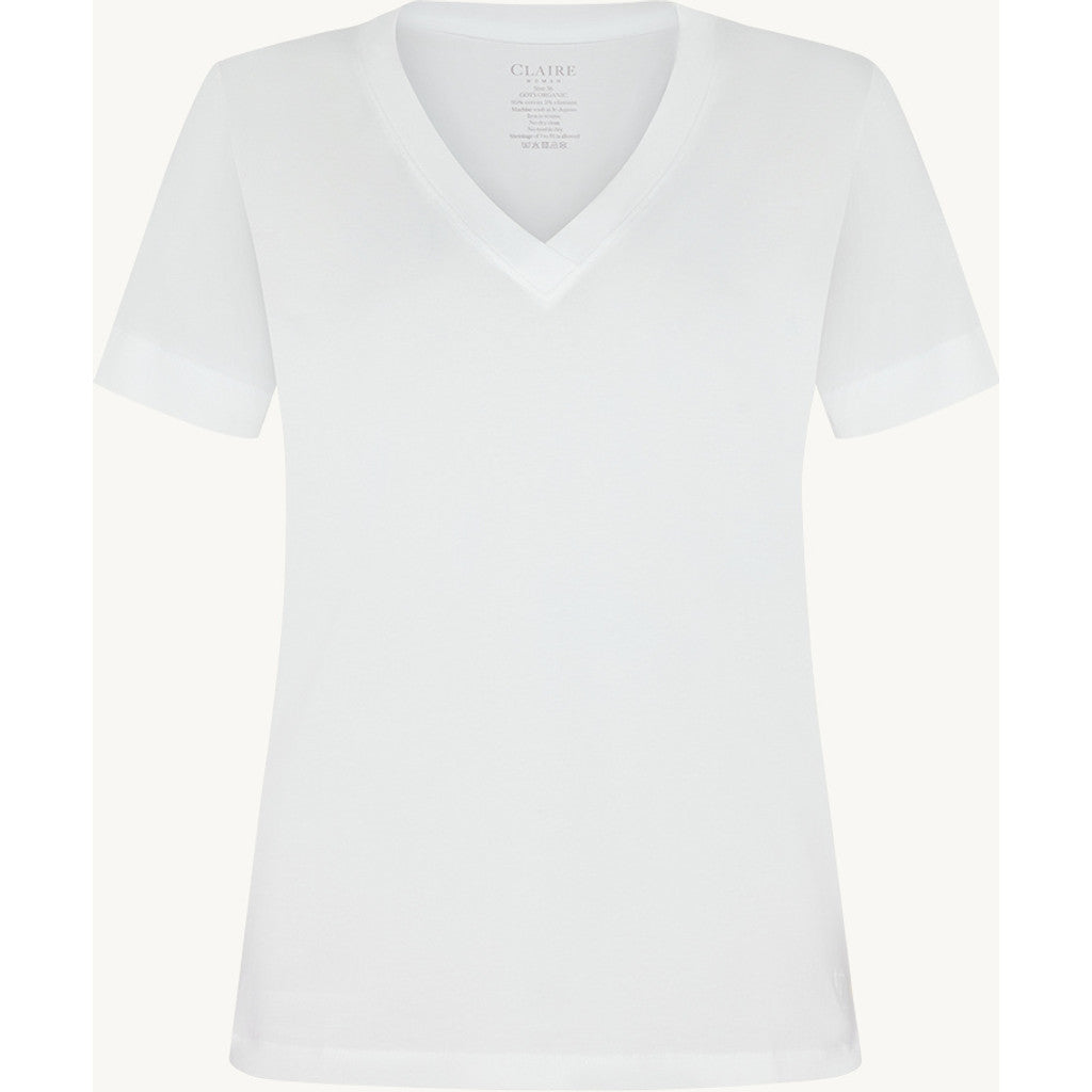 CLAIRE CWAurora T-shirt S/S 3246 White