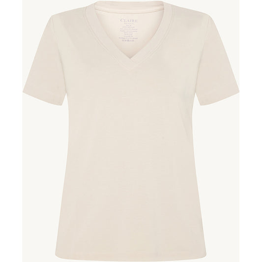 CLAIRE CWAurora T-shirt S/S 3261 Sand Stone