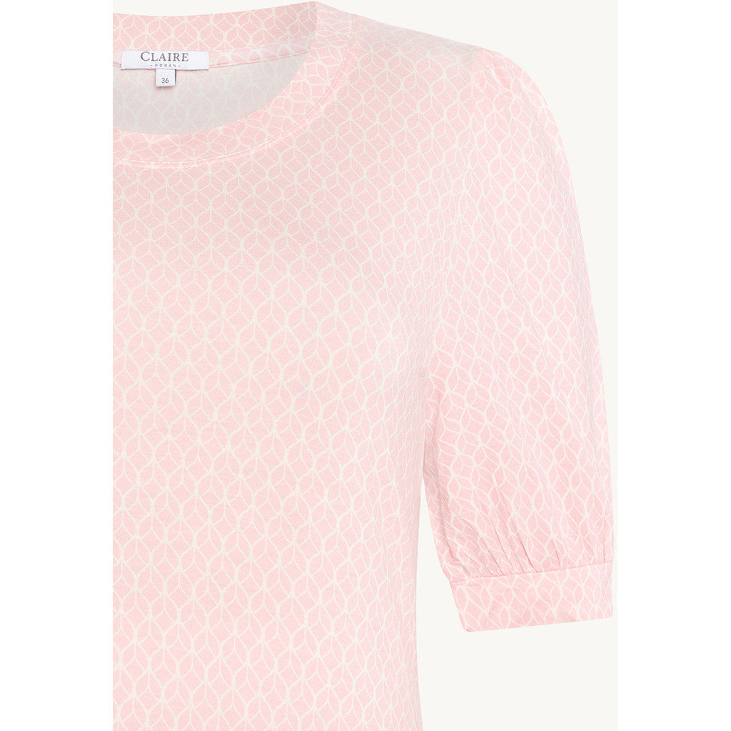 CLAIRE CWAylin T-shirt S/S 4306 Pink Touch