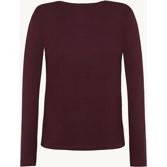 CLAIRE CWAzaria T-shirt L/S 3748 Wineberry