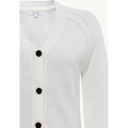 CLAIRE CWCaila Cardigan 14538 Feather Mel.