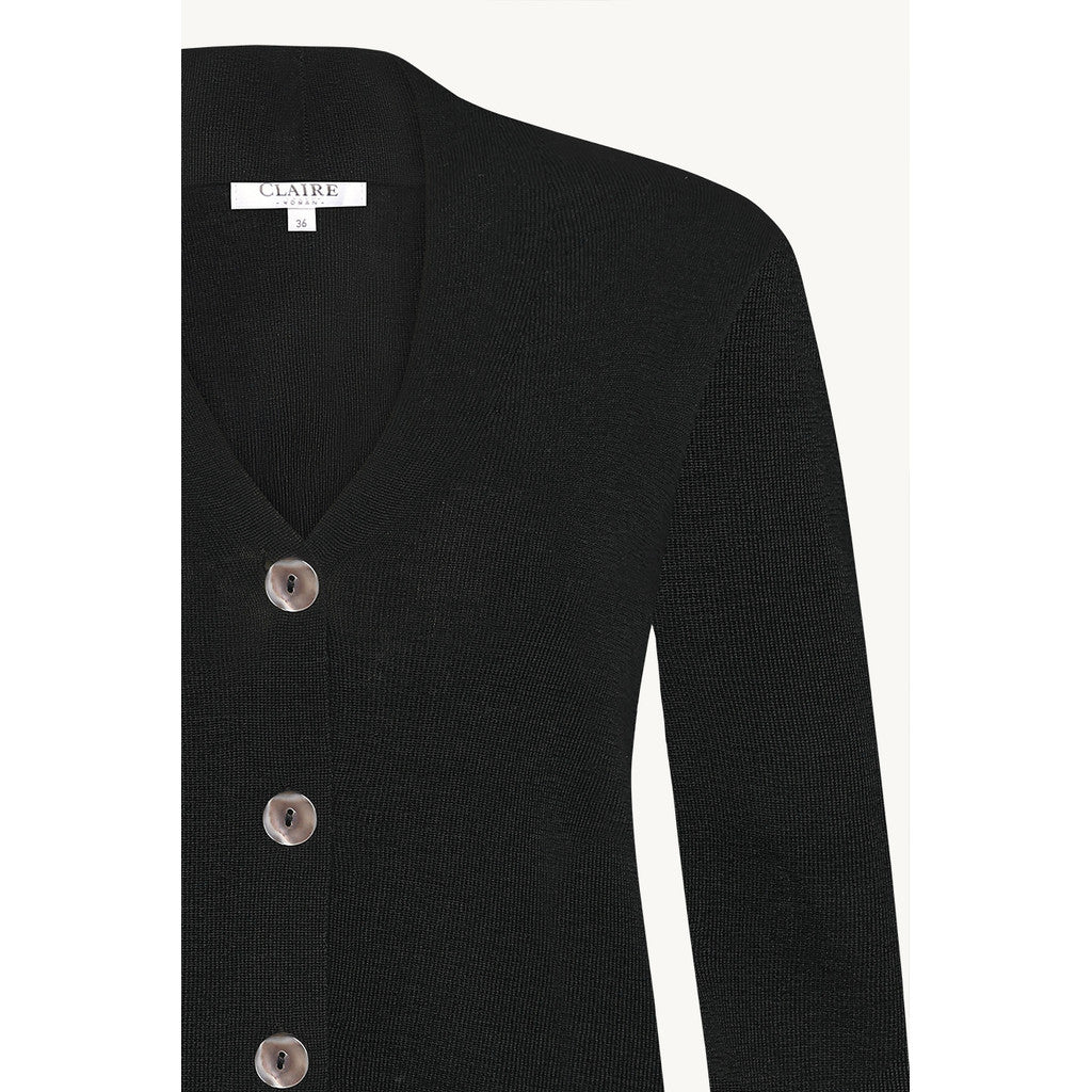 CLAIRE CWCait Cardigan 03244 Black Biella