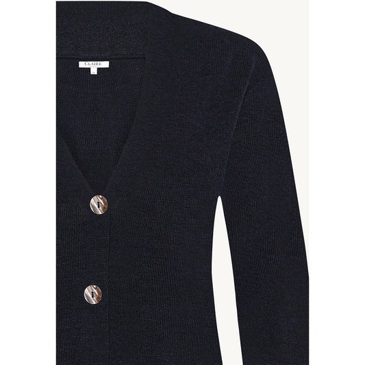 CLAIRE CWCait Cardigan 13151 Dark Navy Melange