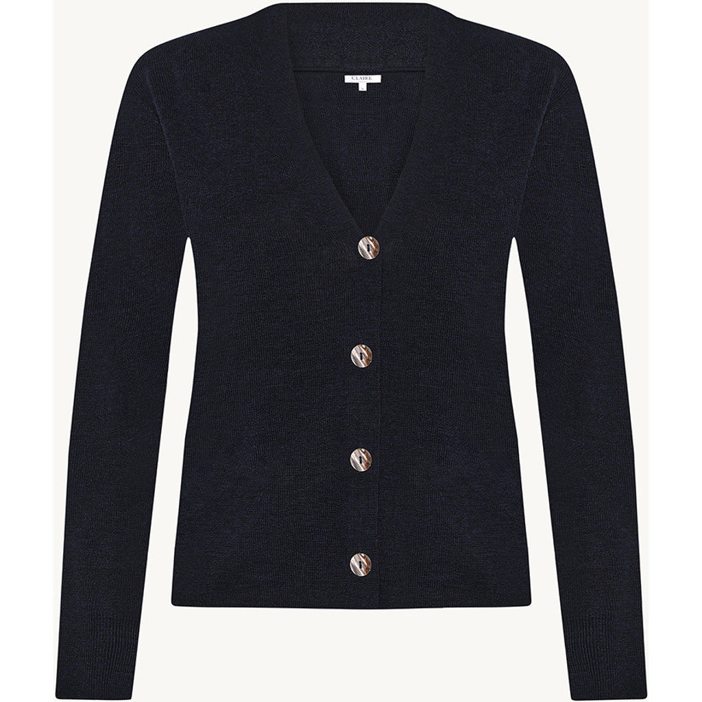 CLAIRE CWCait Cardigan 13151 Dark Navy Melange