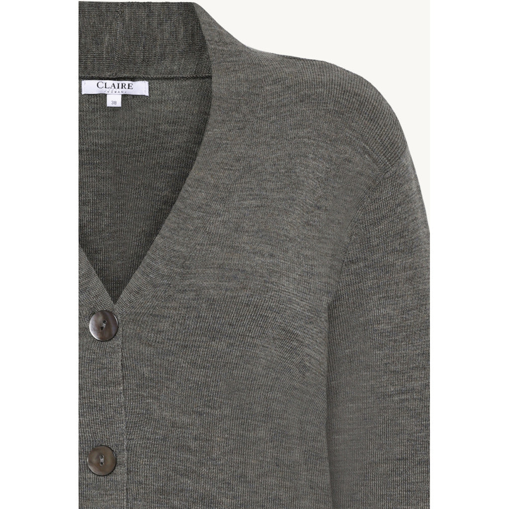 CLAIRE CWCait Cardigan 13571 Falcon Melange