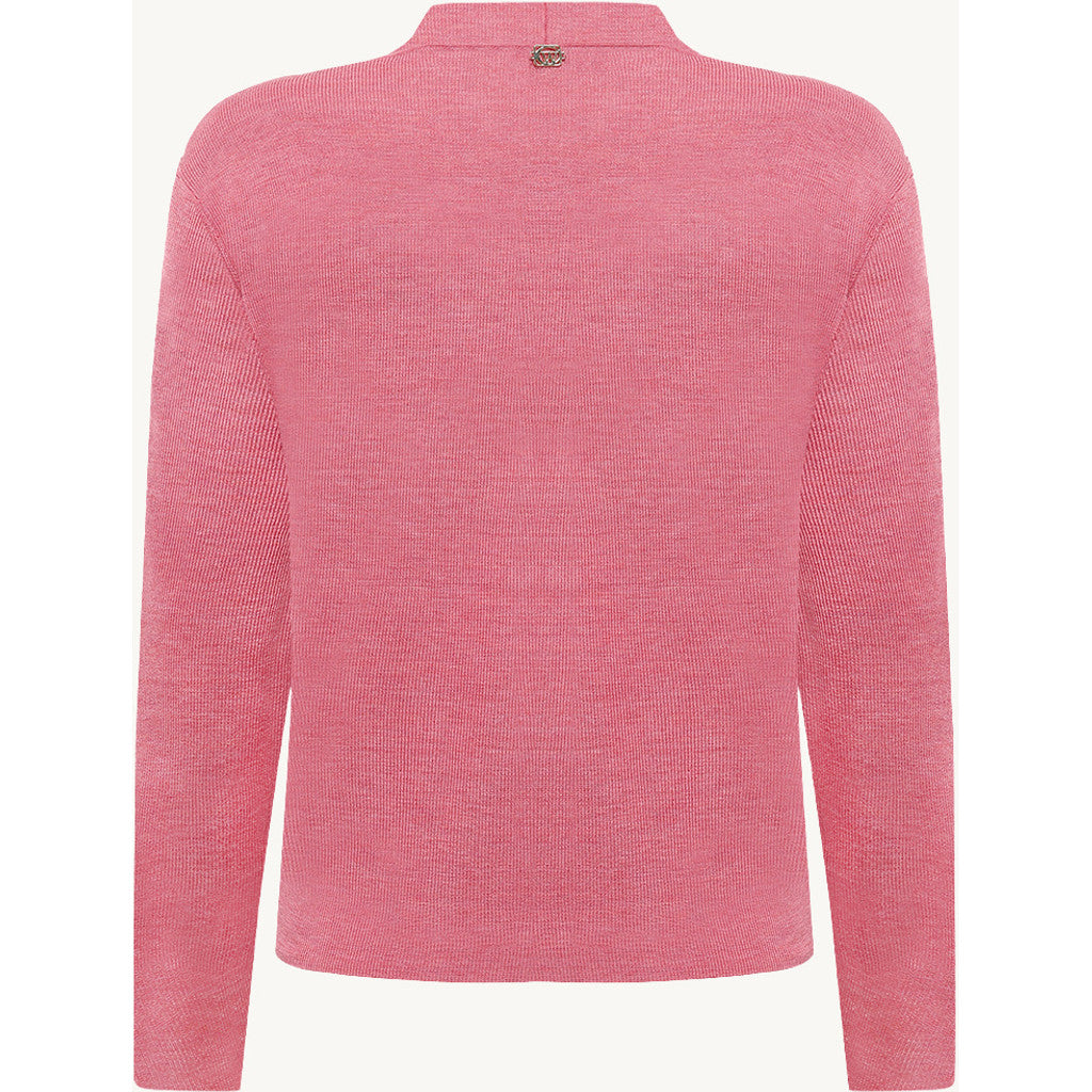 CLAIRE CWCait Cardigan 14711 Coral Blush Melange