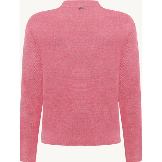 CLAIRE CWCait Cardigan 14711 Coral Blush Melange