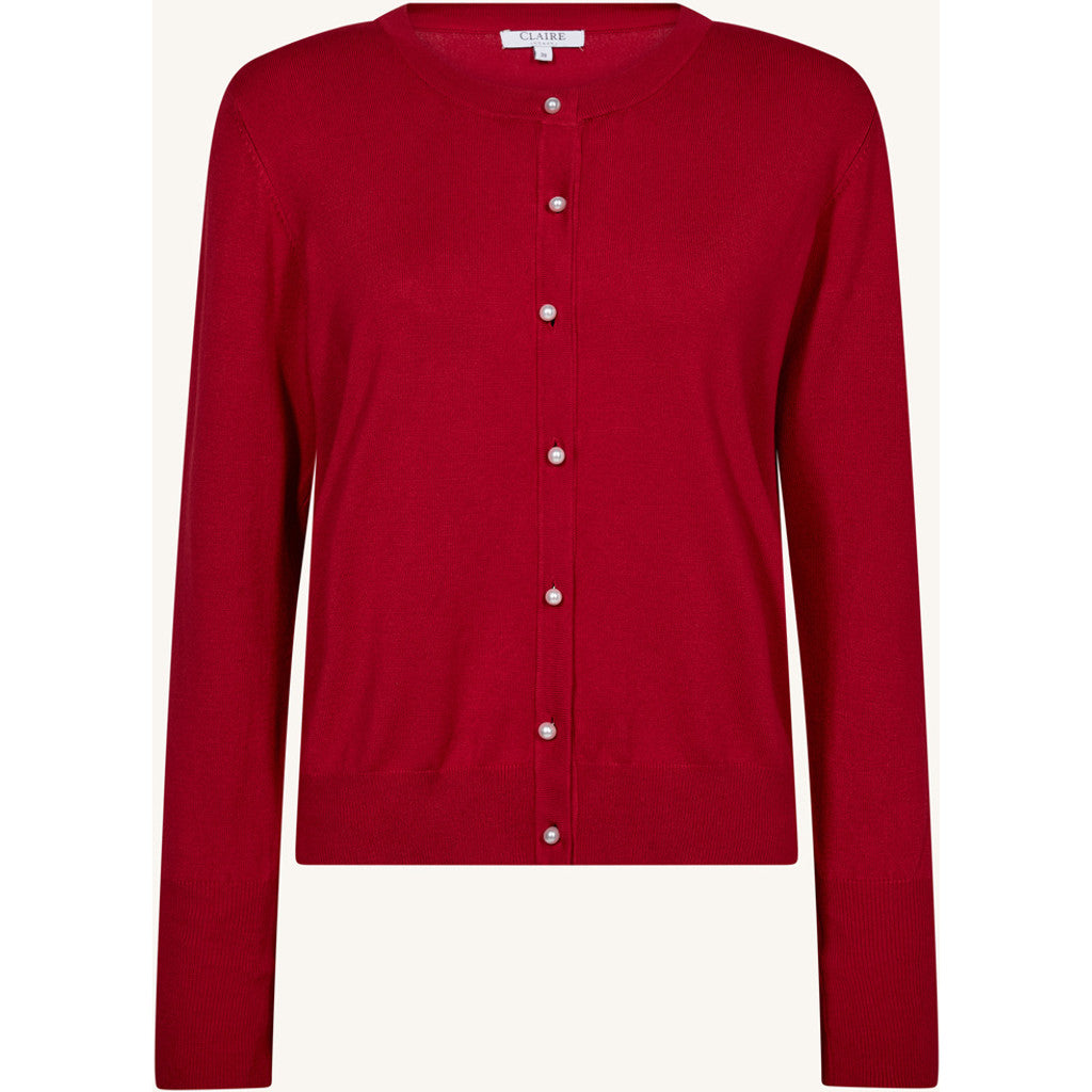 CLAIRE CWCamilla Cardigan 14370 Old Cherry