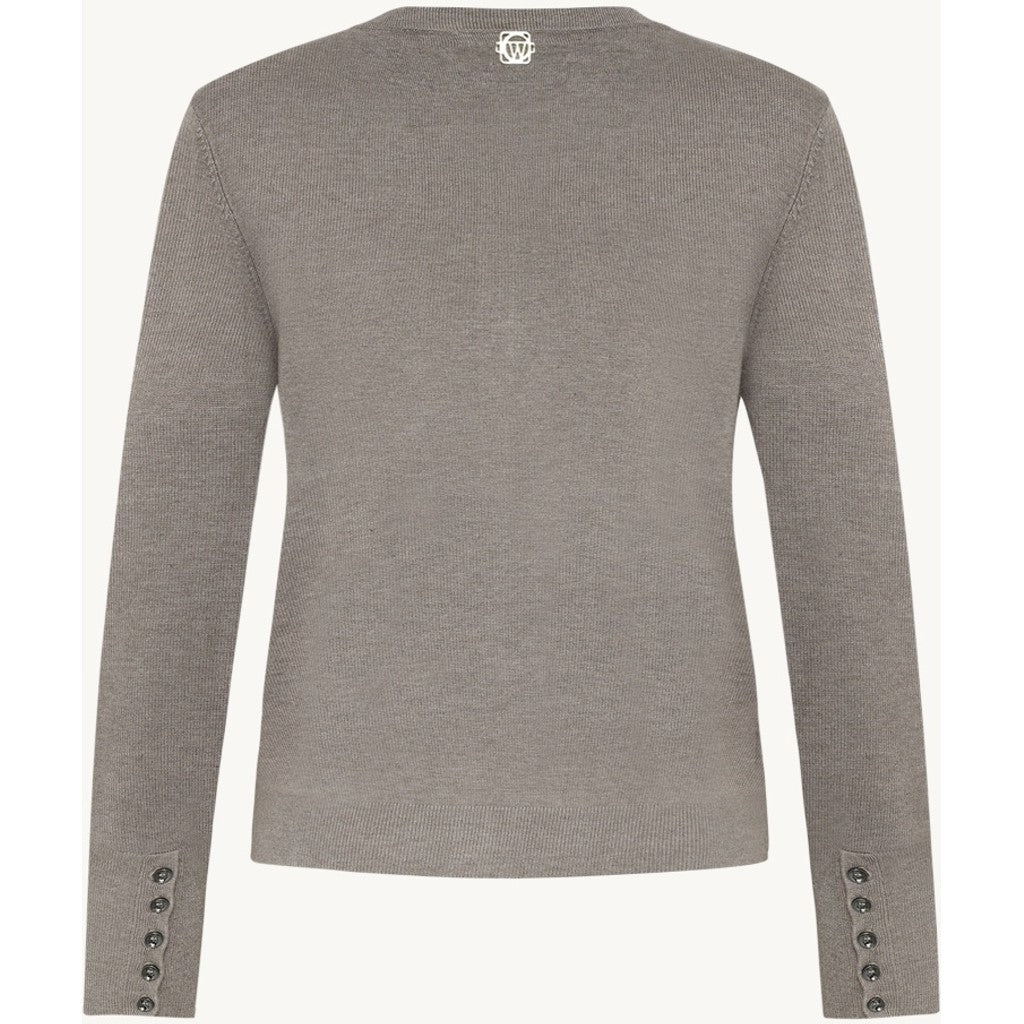CLAIRE CWCamilla Cardigan 14522 Fossil Melange