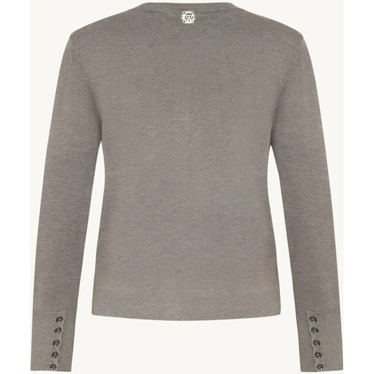 CLAIRE CWCamilla Cardigan 14522 Fossil Melange