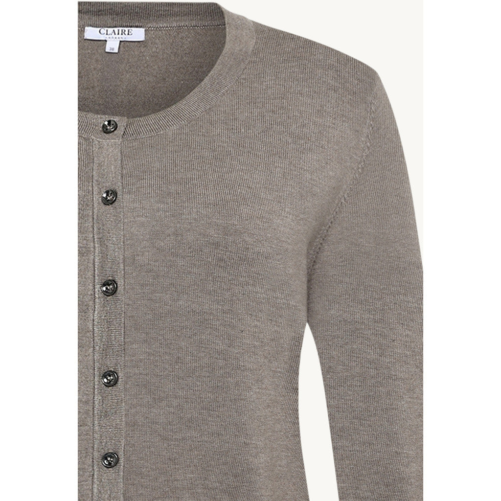 CLAIRE CWCamilla Cardigan 14522 Fossil Melange