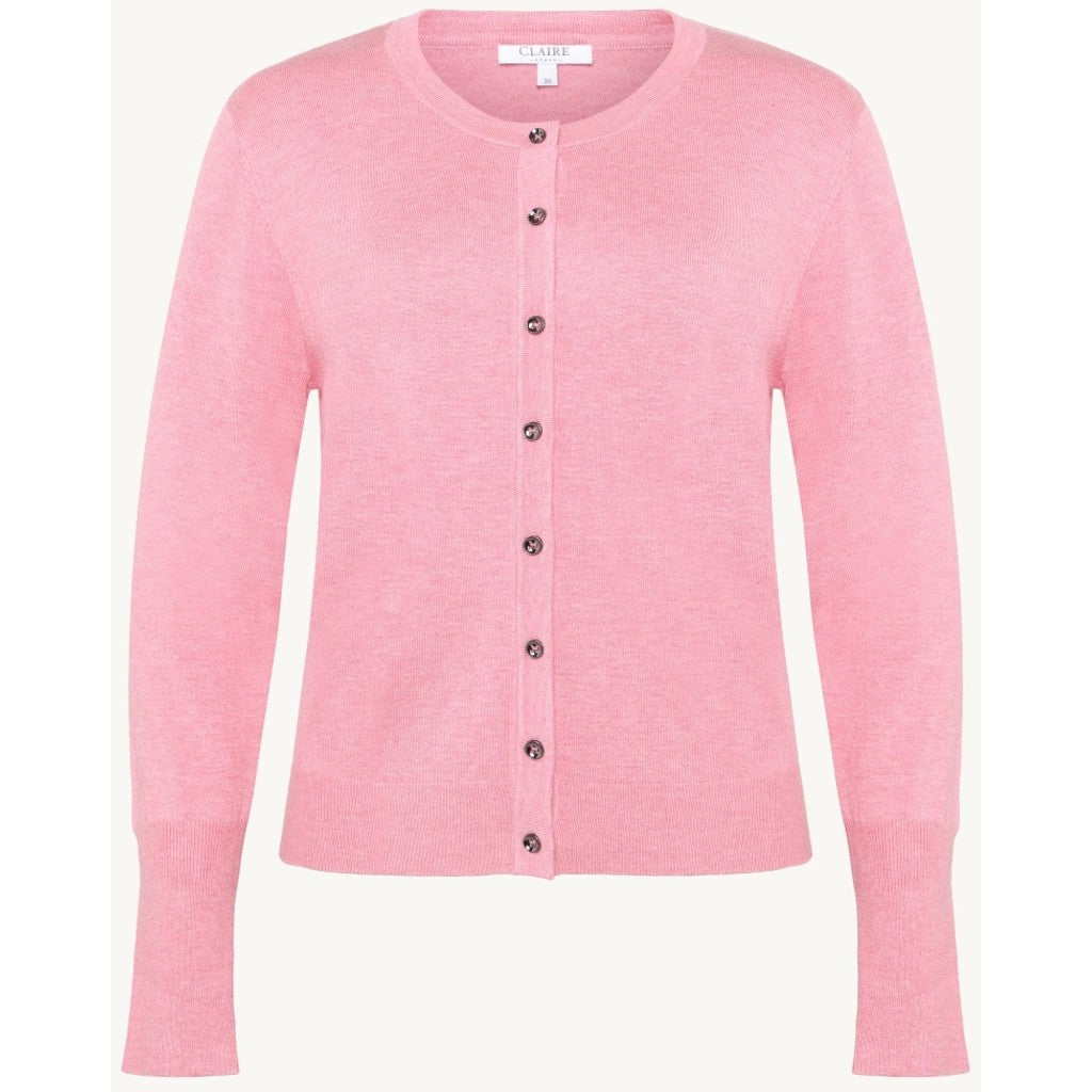 CLAIRE CWCamilla Cardigan 14711 Coral Blush Melange