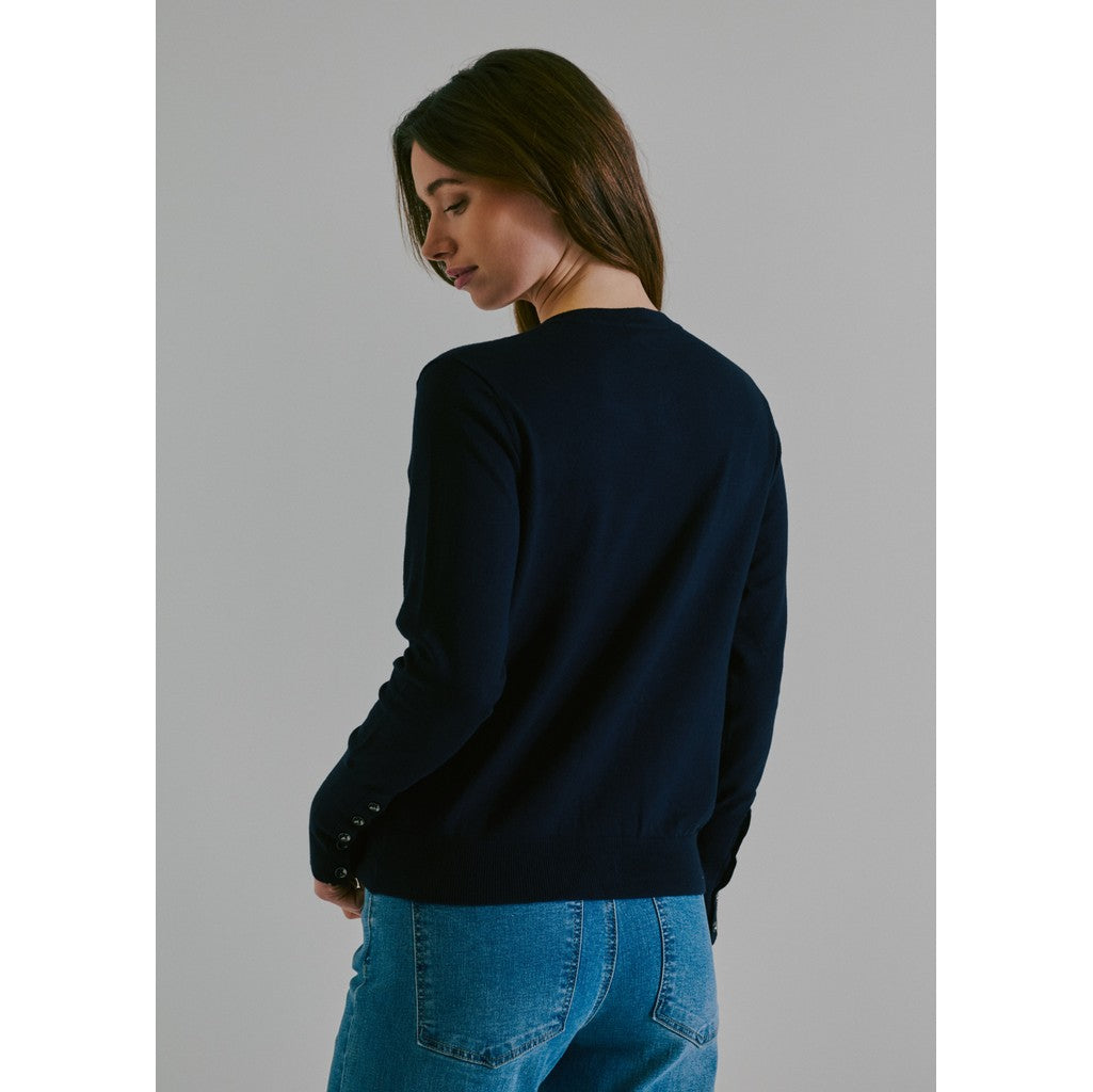 CLAIRE CWCamilla Cardigan 3151 Dark Navy