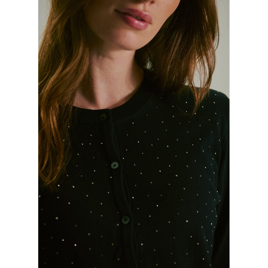 CLAIRE CWCamillaroze Cardigan 3244 Black