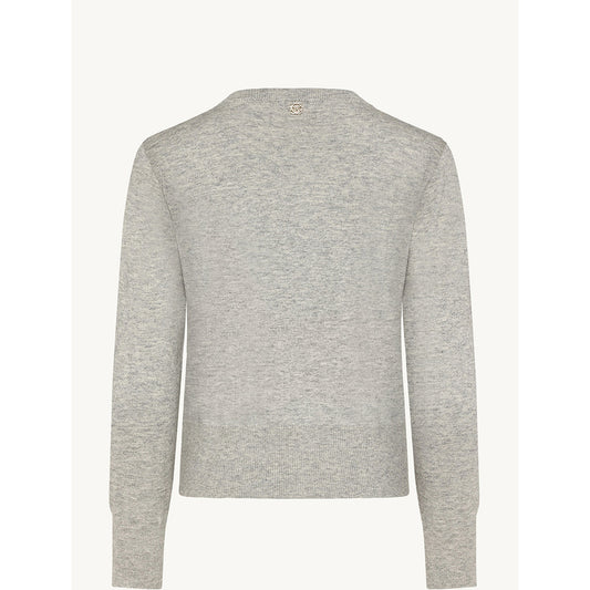 CLAIRE CWCamillaroze Cardigan 1218 Soft Grey Melange