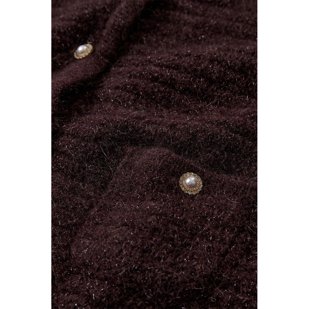 CLAIRE CWCasilda Cardigan 14565 Chocolate Melange